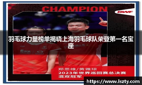 羽毛球力量榜单揭晓上海羽毛球队荣登第一名宝座